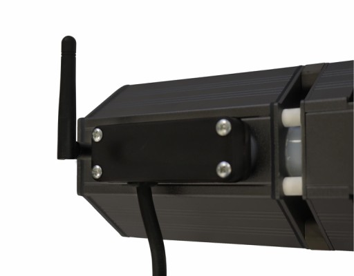 HOME It® infraröd terrassvärmare med wi-fi för väggmontering 2000 W svart