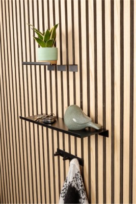 HOME It® kroklist med 3 krokar för lodrät montering på akustikpanel