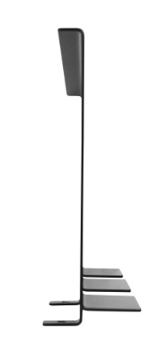 HOME It® hylla för akustikpanel 120 x 200 mm, matt svart