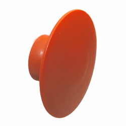Knopp rund U-design Ø80 mm.  - orange