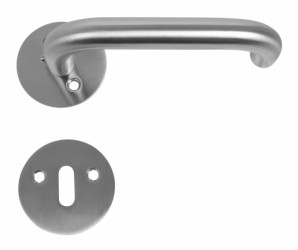 HOME It® dörrhandtag med U-format handtag 16 mm rostfritt stål