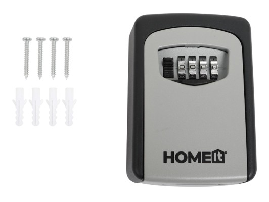 HOME It® nyckelskåp med kodlås med 10 000 kombinationer.