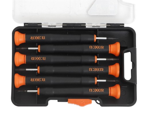 Boxer® Torx præcisionsskruetrækkersæt med 6 dele