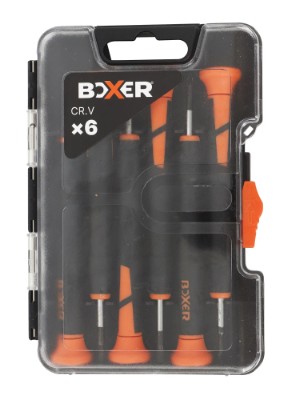 Boxer® Torx præcisionsskruetrækkersæt med 6 dele