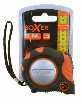 Boxer® måttband med autostopp 3 meter