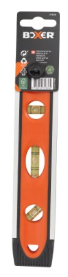Boxer® torpedvattenpass med 3 libeller och magnet 225 mm
