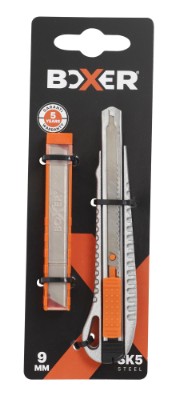 Boxer® hobbykniv 9 mm inkl. 10 extra knivblad