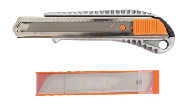 Boxer® hobbykniv 18 mm inkl. 10 extra knivblad