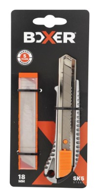Boxer® hobbykniv 18 mm inkl. 10 extra knivblad