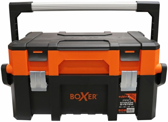 Boxer® kraftig verktygslåda med aluminiumhandtag 58 x 35,4 x 28,6 cm