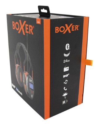 Boxer® hörselskydd med Bluetooth och DAB-/FM-radio