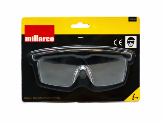 Millarco® skyddsglasögon med stor båge