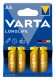 Varta Longlife batterier AA – 4-pack