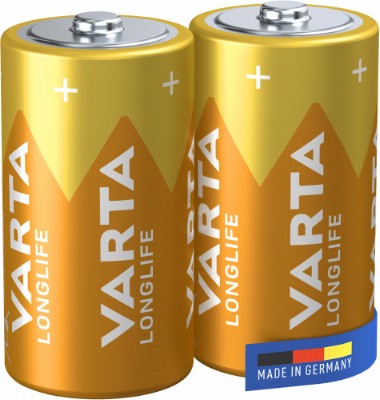 Varta Longlife batterier C – 2-pack
