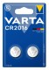 Varta litiumbatterier CR2016 – 2-pack