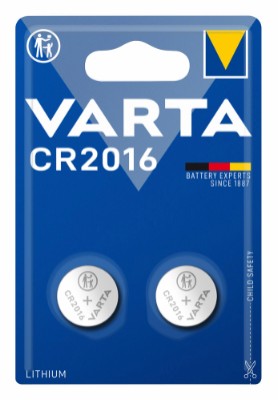 Varta litiumbatterier CR2016 – 2-pack