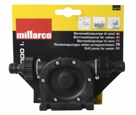 Millarco® borrmaskinspump för vatten 1 000 l/timme