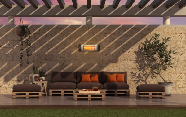 Home>it® infraröd terrassvärmare för väggmontering 1500 W