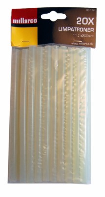 Millarco® limpatroner 11,2 x 200 mm 20-pack