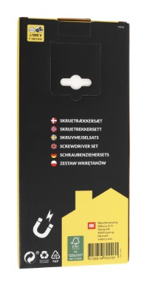 Work>it® VDE skruvmejselsats 6 delar