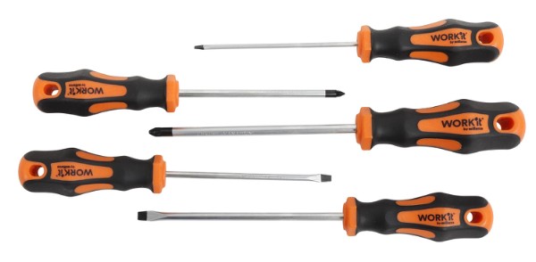 Work>it® PZ/LK skruvmejselsats 5 delar