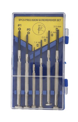 Millarco® precisionsskruvmejselsats 6 delar