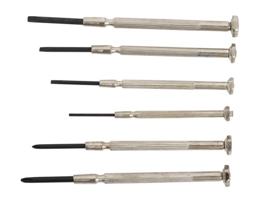 Millarco® precisionsskruvmejselsats 6 delar