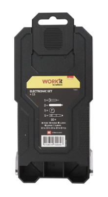 Millarco® elektronikskruvmejselsats 15 delar