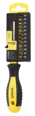 WORK It® bitsskruvmejselsats