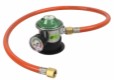Cozze® regulatorsats med slang 1,1 m och regulator med manometer 2 x 1/4