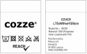 Cozze® överdrag för pizzaugn och utebord svart