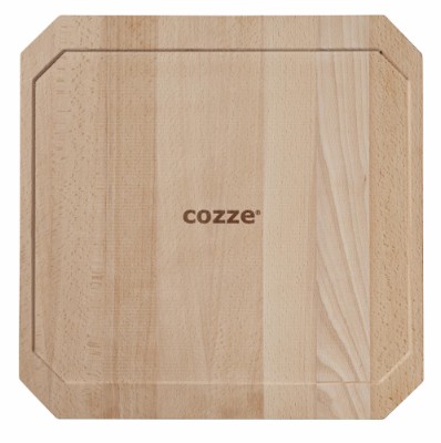 Cozze® vändbar gjutjärnspanna med underlägg 330 x 330 mm.