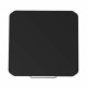 Cozze® rullbord för plancha 640 rostfritt stål/svart
