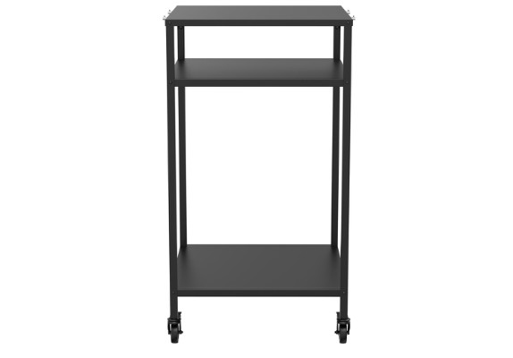 Cozze® Högt utomhusbord 60, H110 cm, öppen, svart