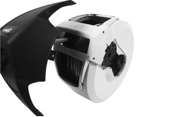 HOME It® slangbox med automatisk upprullning 20 meter slang 8 bar