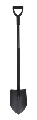 HOME It Garden® ergonomisk spetsspade i stål, 122 cm