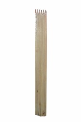 Blomsterpinnar i hardwood – 120 cm – 5 st.