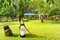 HOME It® trädgårdsspruta med motor 12 volt/3 Ah 5 liter