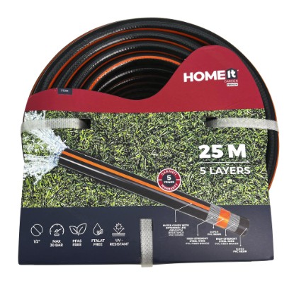 HOME It Garden® trädgårdsslang, fem skikt, ½