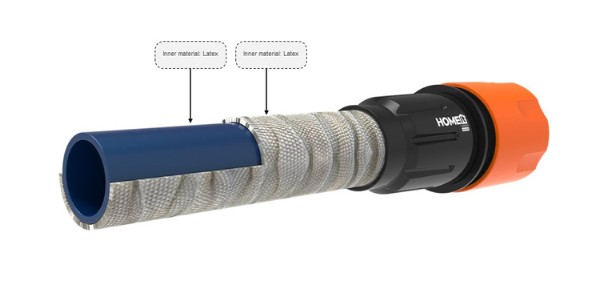 HOME It® universal flexvattenslang med sprutpistol 1/2