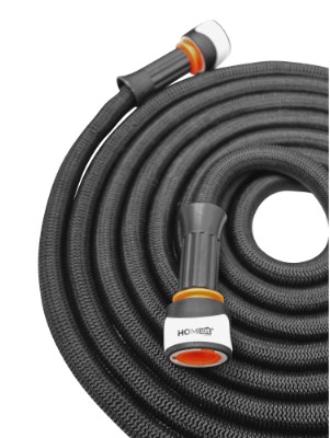 HOME It® universal flexvattenslang med koppling 45 meter latex