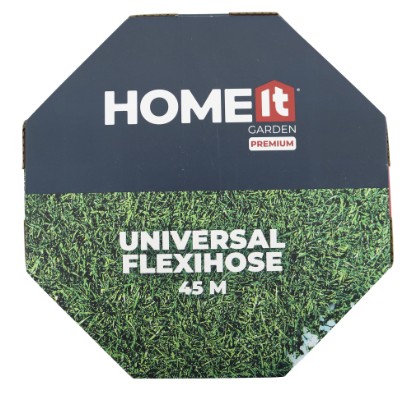 HOME It® universal flexvattenslang med koppling 45 meter latex