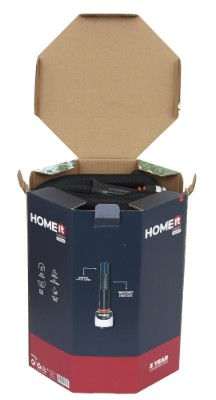 HOME It® universal flexvattenslang med koppling 45 meter latex