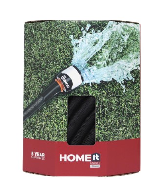 HOME It® universal flexvattenslang med koppling 45 meter latex