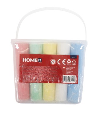 HOME It® färgkritor 5 färger 20 st.
