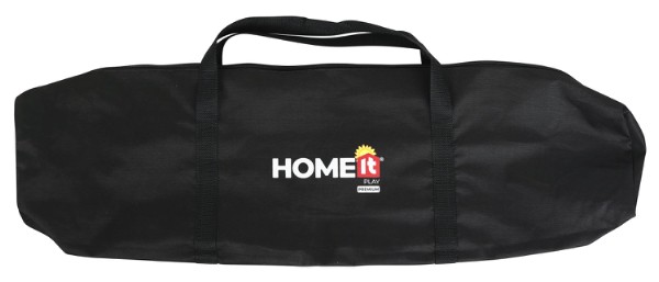 HOME it® premium krocketspel för 4 spelare, i gummiträ