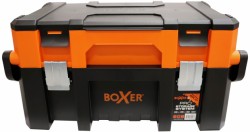 Boxer® kraftig verktygslåda med aluminiumhandtag 58 x 35,4 x 28,6 cm