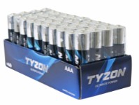 Tyzon AAA-alkaline batterier 40-pack