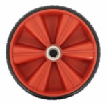 Green>it® punkteringsfritt hjul med ABS-fälg Ø 55 × 250 mm till säckkärra
